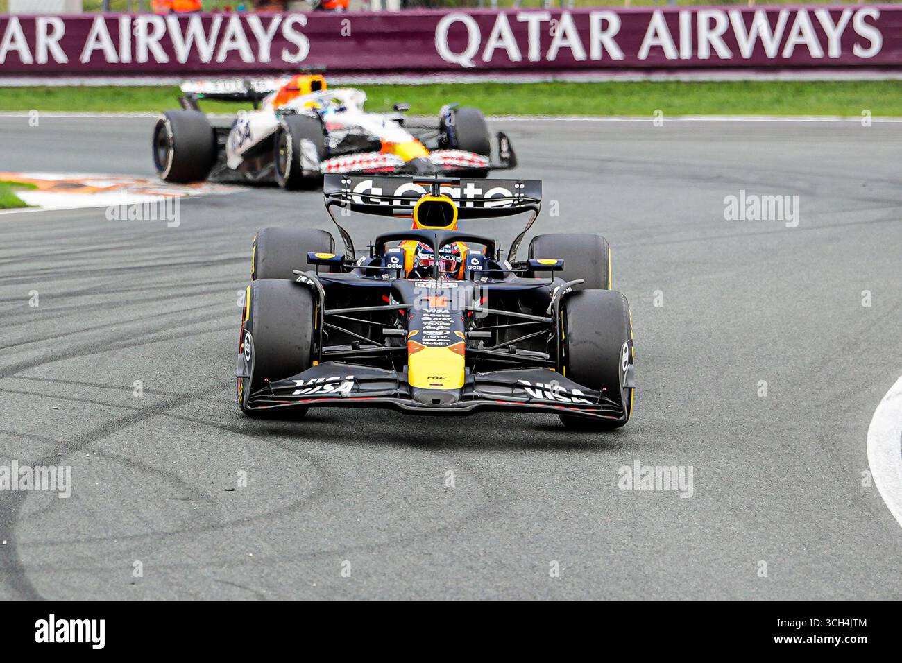ZANDVOORT, PAYS-BAS - AOÛT 31 : en compétition dans la course de Grand Prix pendant F1 - Heineken Dutch GP le 31 août 2025 à Zandvoort, pays-Bas. (Photo par Andre Weening/Orange Pictures) Banque D'Images