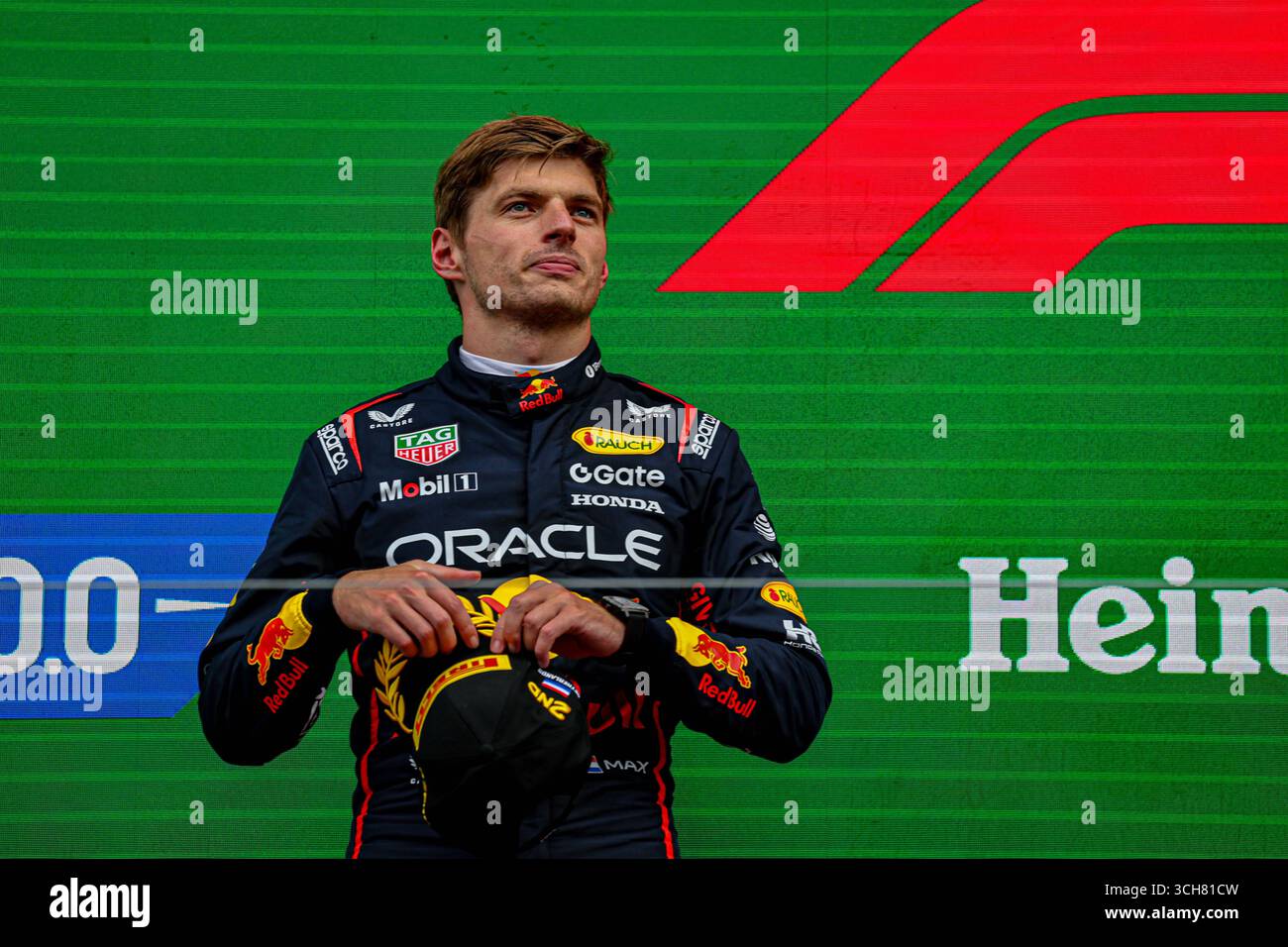 Zandvoort, Nederlands. 31 août 2025. 8/31/2025 - podium de la course du vendredi, jour2, du Grand Prix des pays-Bas de formule 1 Heineken 2025, Zandvoort, les Nederlands, du 28 au 31 août - Round 15 du 24 du Championnat du monde F1 2025 (photo par Alessio de Marco/Sipa USA) crédit : Sipa USA/Alamy Live News Banque D'Images