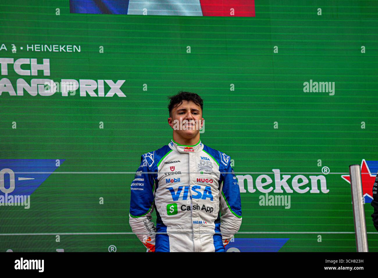 Zandvoort, Nederlands. 31 août 2025. 8/31/2025 - podium de la course du vendredi, jour2, du Grand Prix des pays-Bas de formule 1 Heineken 2025, Zandvoort, les Nederlands, du 28 au 31 août - Round 15 du 24 du Championnat du monde F1 2025 (photo par Alessio de Marco/Sipa USA) crédit : Sipa USA/Alamy Live News Banque D'Images