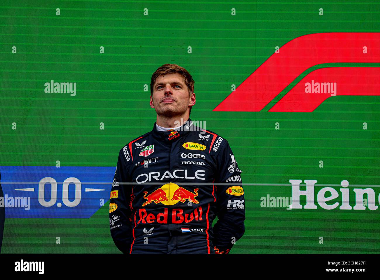 Zandvoort, Nederlands. 31 août 2025. 8/31/2025 - podium de la course du vendredi, jour2, du Grand Prix des pays-Bas de formule 1 Heineken 2025, Zandvoort, les Nederlands, du 28 au 31 août - Round 15 du 24 du Championnat du monde F1 2025 (photo par Alessio de Marco/Sipa USA) crédit : Sipa USA/Alamy Live News Banque D'Images