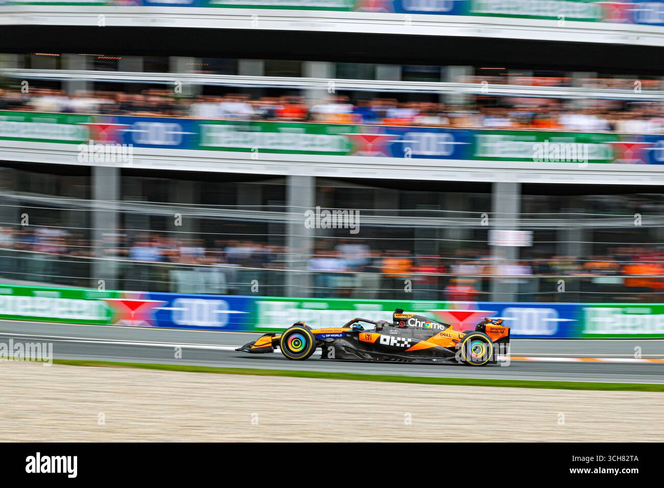 Zandvoort, Nederlands. 31 août 2025. 8/31/2025 - 81 le vendredi, jour2, du Grand Prix des pays-Bas de formule 1 Heineken 2025, Zandvoort, The Nederlands, du 28 au 31 août - Round 15 du 24 du Championnat du monde F1 2025 (photo par Alessio de Marco/Sipa USA) crédit : Sipa USA/Alamy Live News Banque D'Images