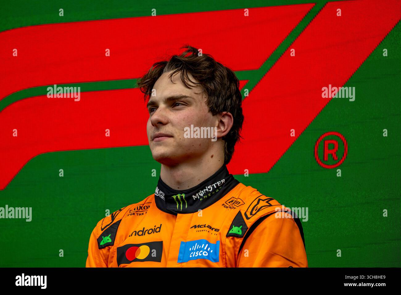 Zandvoort, pays-Bas, 31 août 2025, Oscar Piastri, australien, concourt pour McLaren F1. La journée du Grand Prix des pays-Bas 2025, qui a lieu à Zandvoort, aux pays-Bas. Crédit : Michael Potts/Alamy Live News Banque D'Images