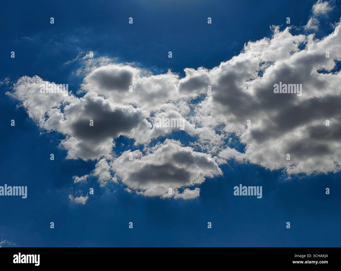 Nuages de rêve éveillé Banque D'Images