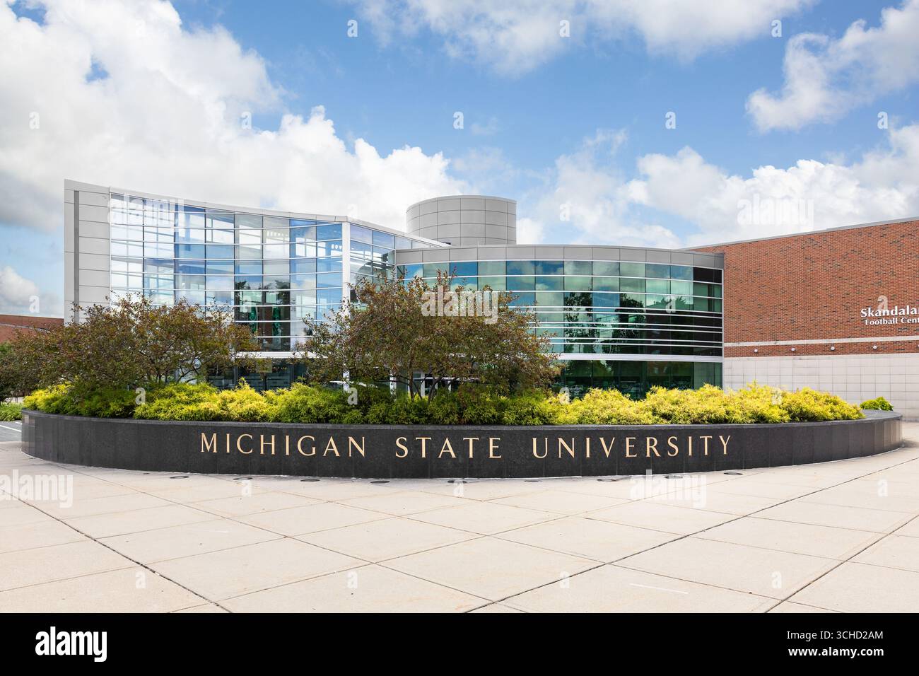 Michigan State University est une université de recherche publique qui a été fondée en 1855. Banque D'Images Michigan State University est une université de recherche publique qui a été fondée en 1855. Banque D'Images