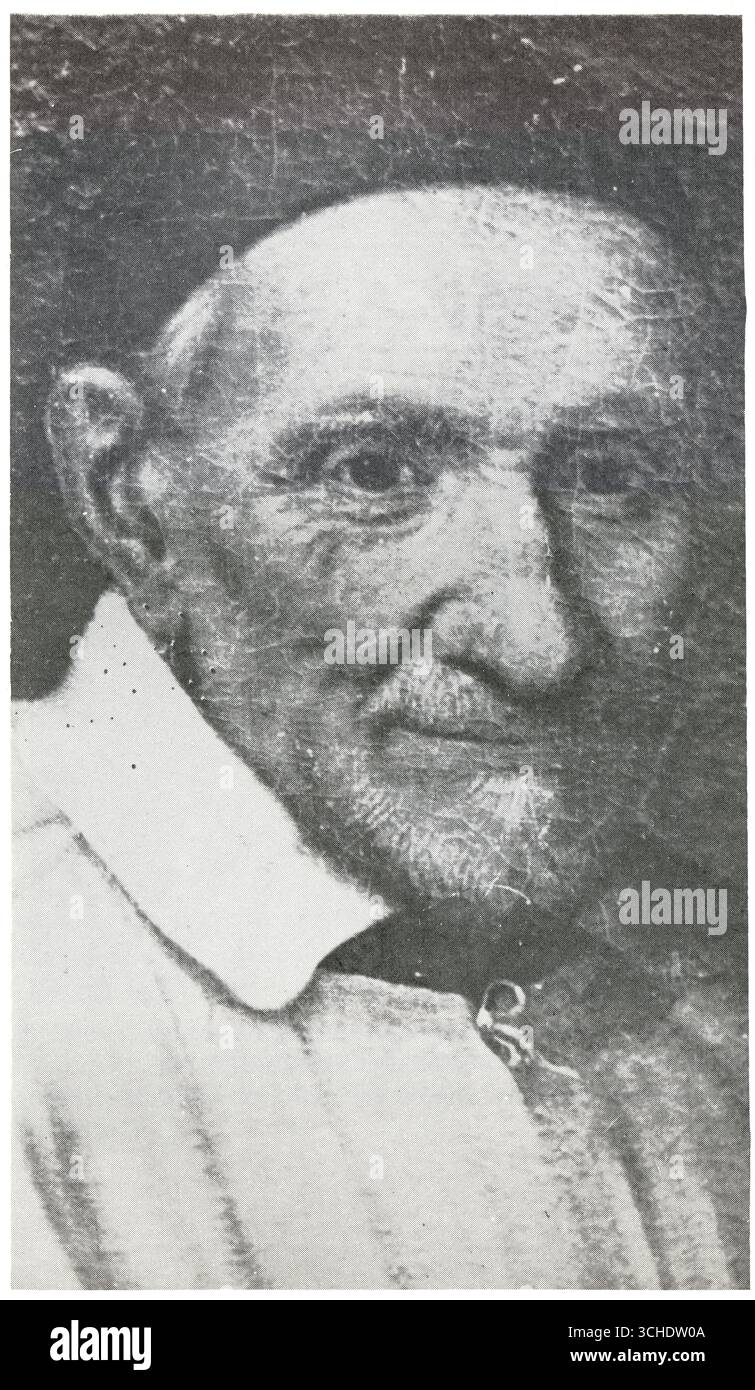 Vincent de Paul ou Vincent DePaul, né le 24 avril 1581 au village de Saint-Vincent-de-Paul près de Dax et mort le 27 septembre 1660 à Paris, est un pr Banque D'Images
