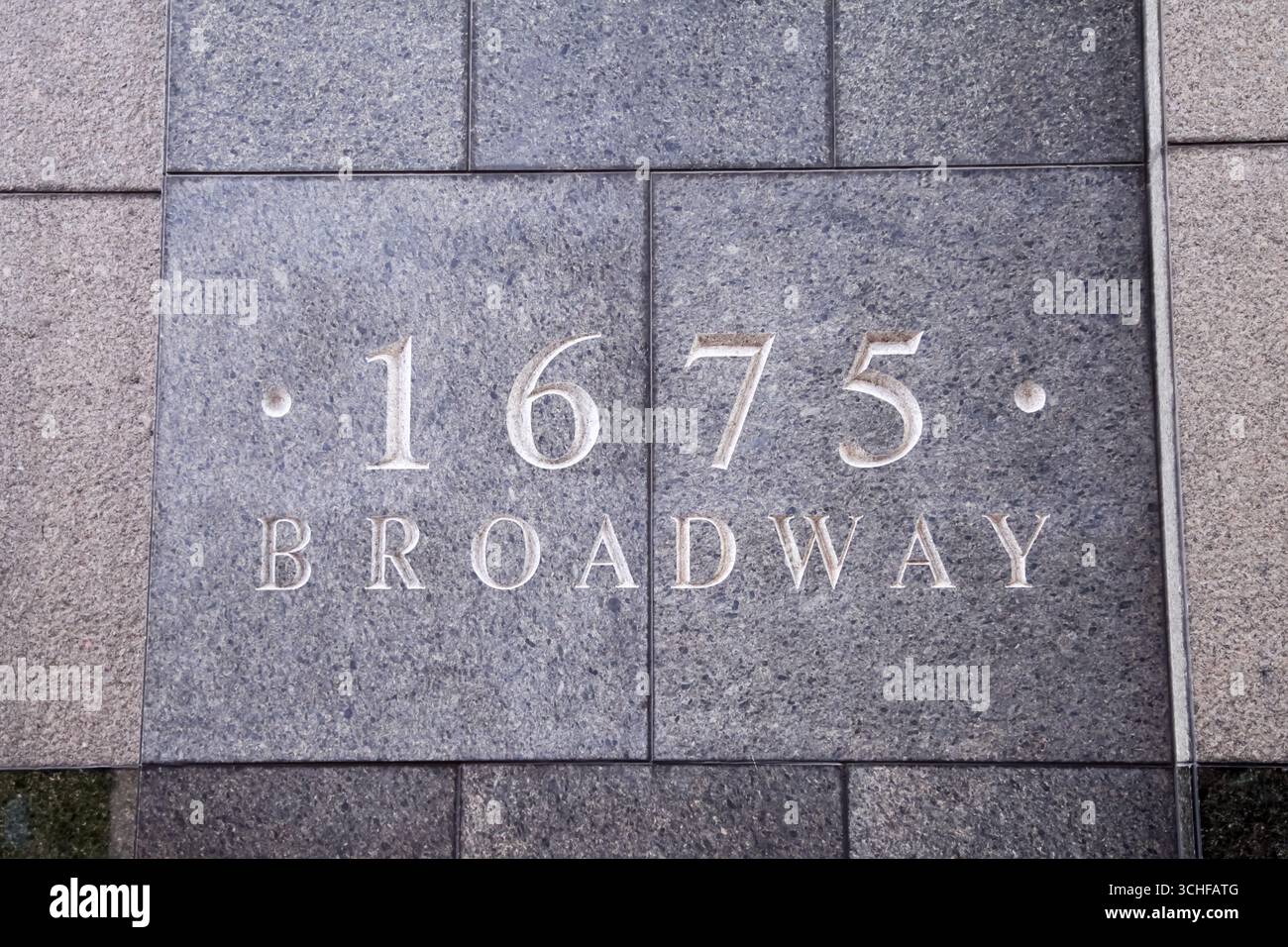 1675 Broadway, New York Banque D'Images