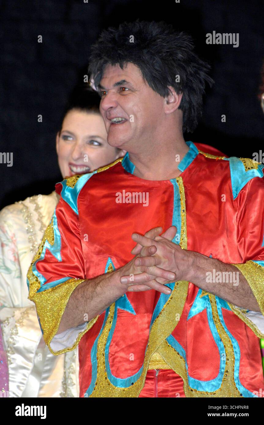 Gerard Kelly au lancement de la presse nationale des pantomimes de Noël au Piccadilly Theatre de Londres - 23 novembre 2006 Banque D'Images