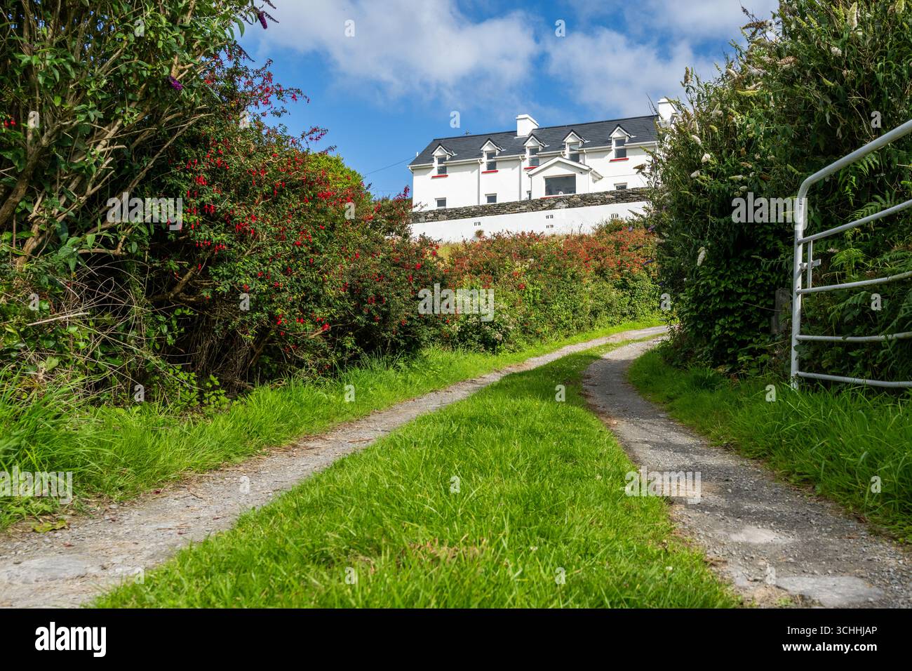 Maison de Sophie Toscan du Plantier à Toormore, West Cork, Irlande. Banque D'Images
