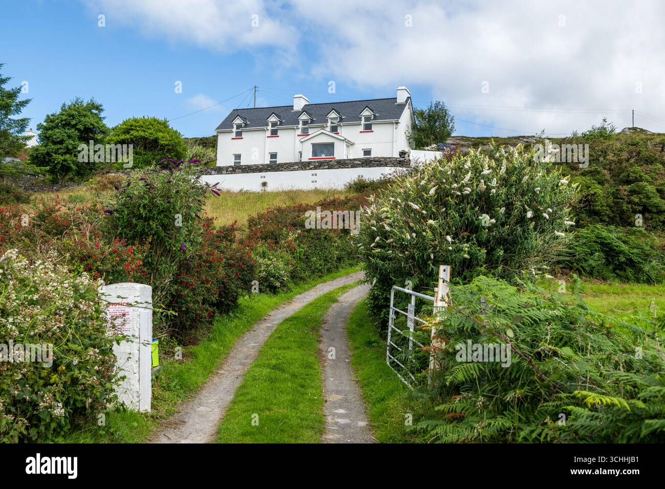 Maison de Sophie Toscan du Plantier à Toormore, West Cork, Irlande. Banque D'Images
