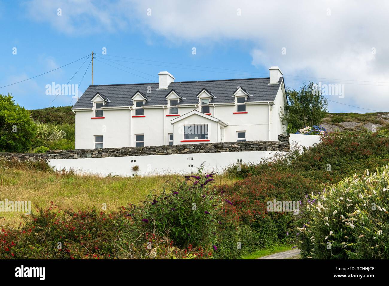 Maison de Sophie Toscan du Plantier à Toormore, West Cork, Irlande. Banque D'Images