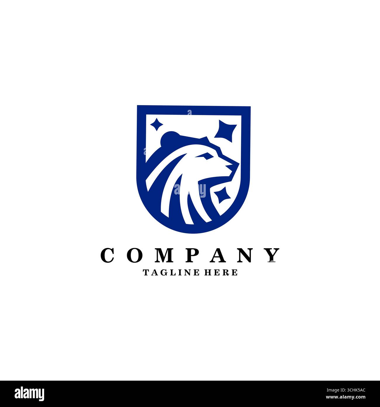 logo bear shield design vecteur icône club sport Illustration de Vecteur