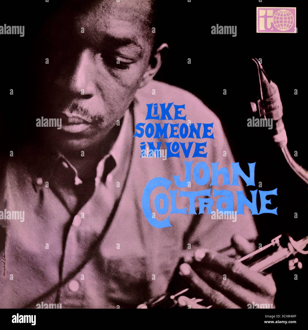 John Coltrane - Like Someone in Love - couverture de l'album vinyle -1967 Banque D'Images