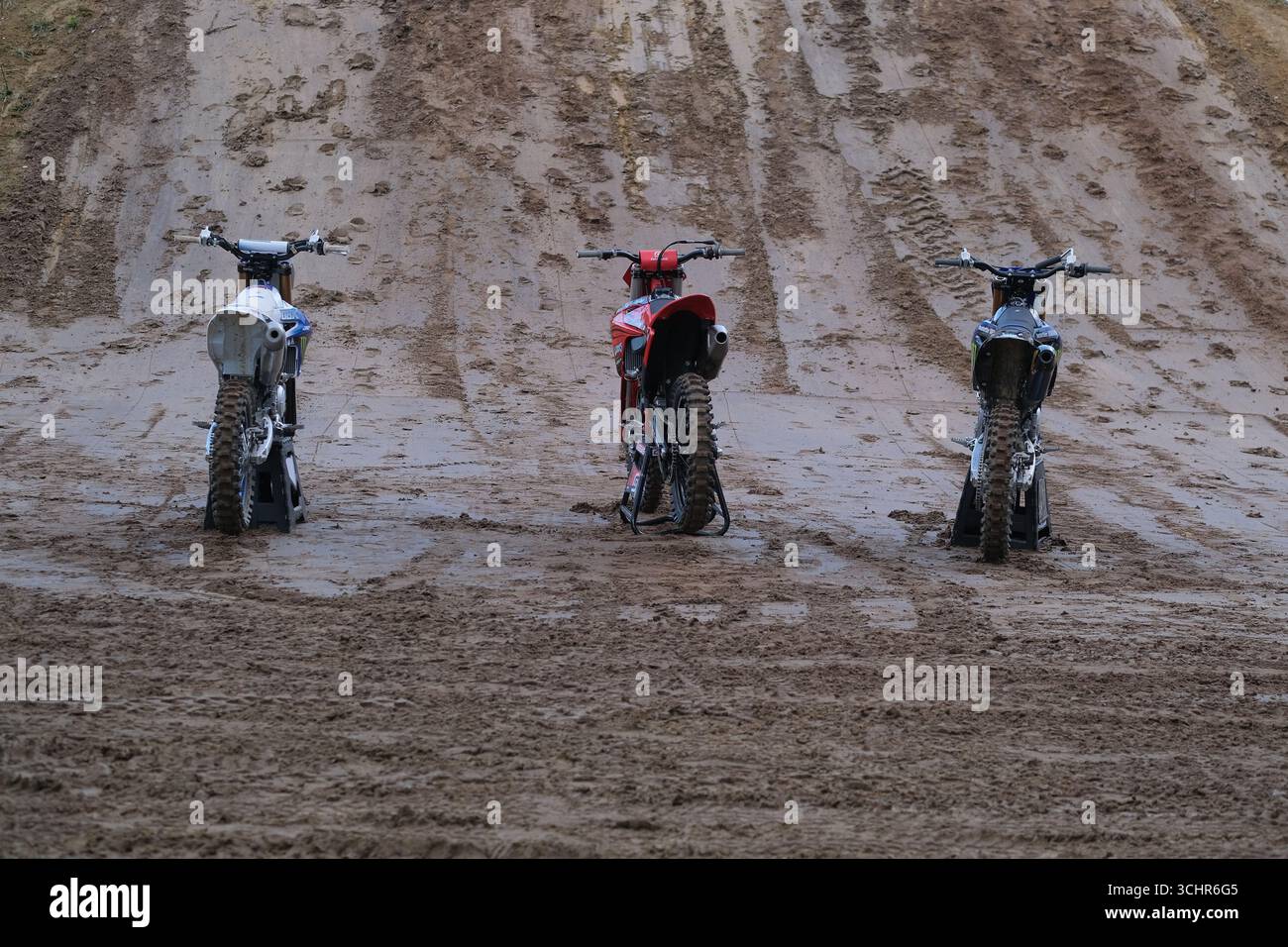 motocross et freestyle Banque D'Images