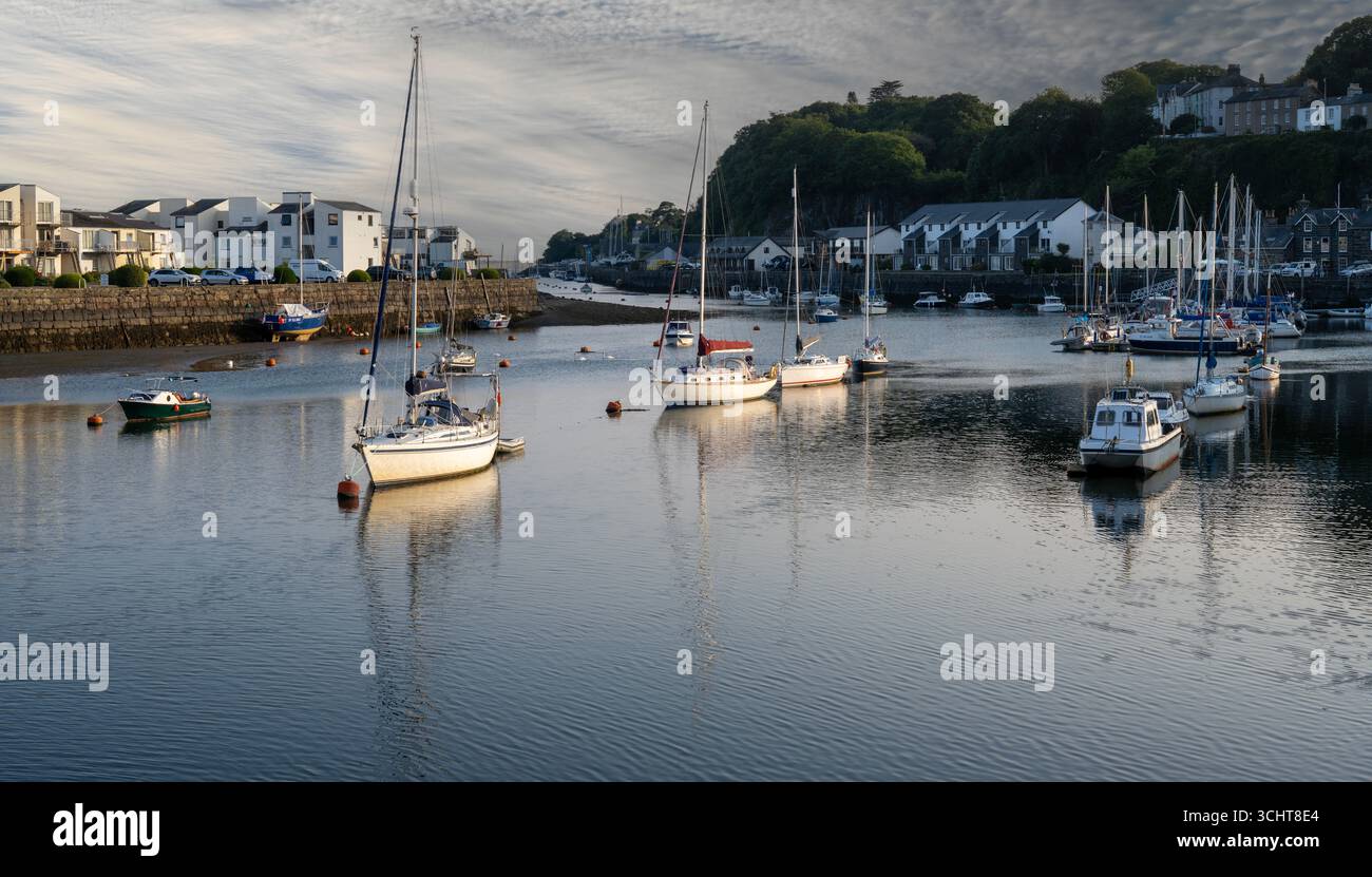 Port de Porthmadog, Porthmadog, pays de Galles du Nord, pays de Galles, Royaume-Uni Banque D'Images