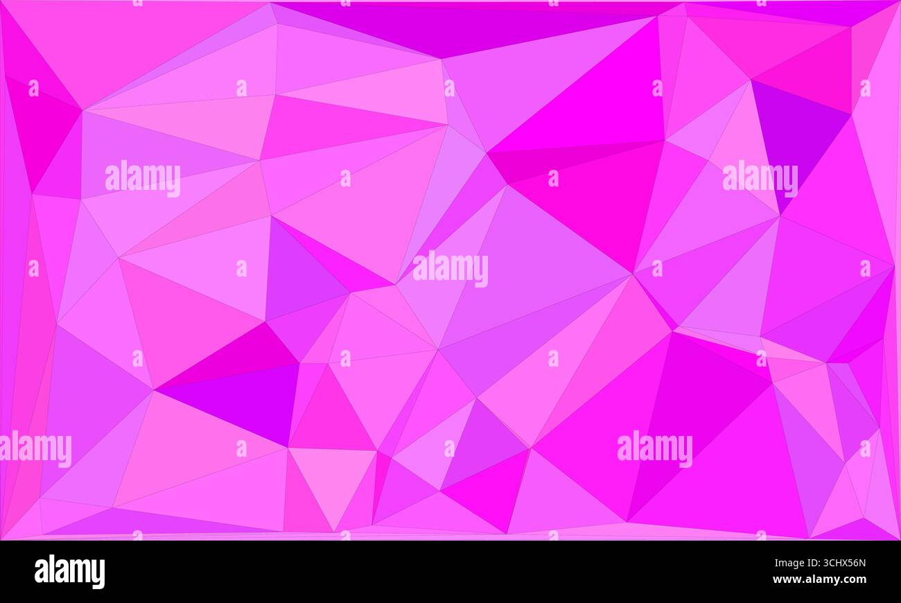 Mosaïque polygonale avec fond géométrique abstrait de couleur dégradé. Conception de fond poly bas. Technologie faible fond poly. Illustration de Vecteur