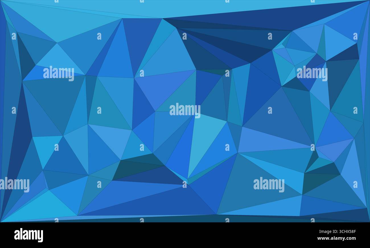 Mosaïque polygonale avec fond géométrique abstrait de couleur dégradé. Conception de fond poly bas. Technologie faible fond poly. Illustration de Vecteur
