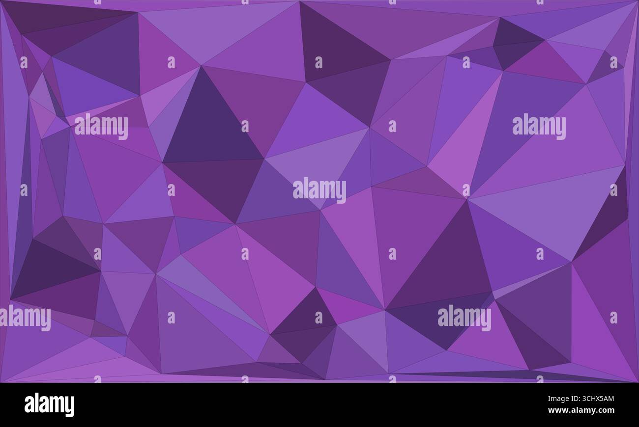 Mosaïque polygonale avec fond géométrique abstrait de couleur dégradé. Conception de fond poly bas. Technologie faible fond poly. Illustration de Vecteur