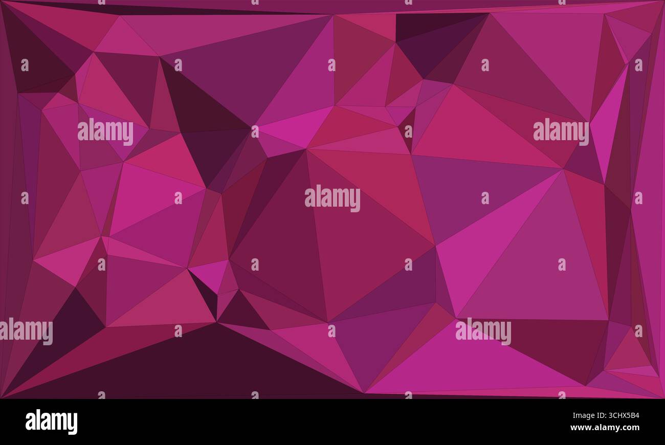 Mosaïque polygonale avec fond géométrique abstrait de couleur dégradé. Conception de fond poly bas. Technologie faible fond poly. Illustration de Vecteur