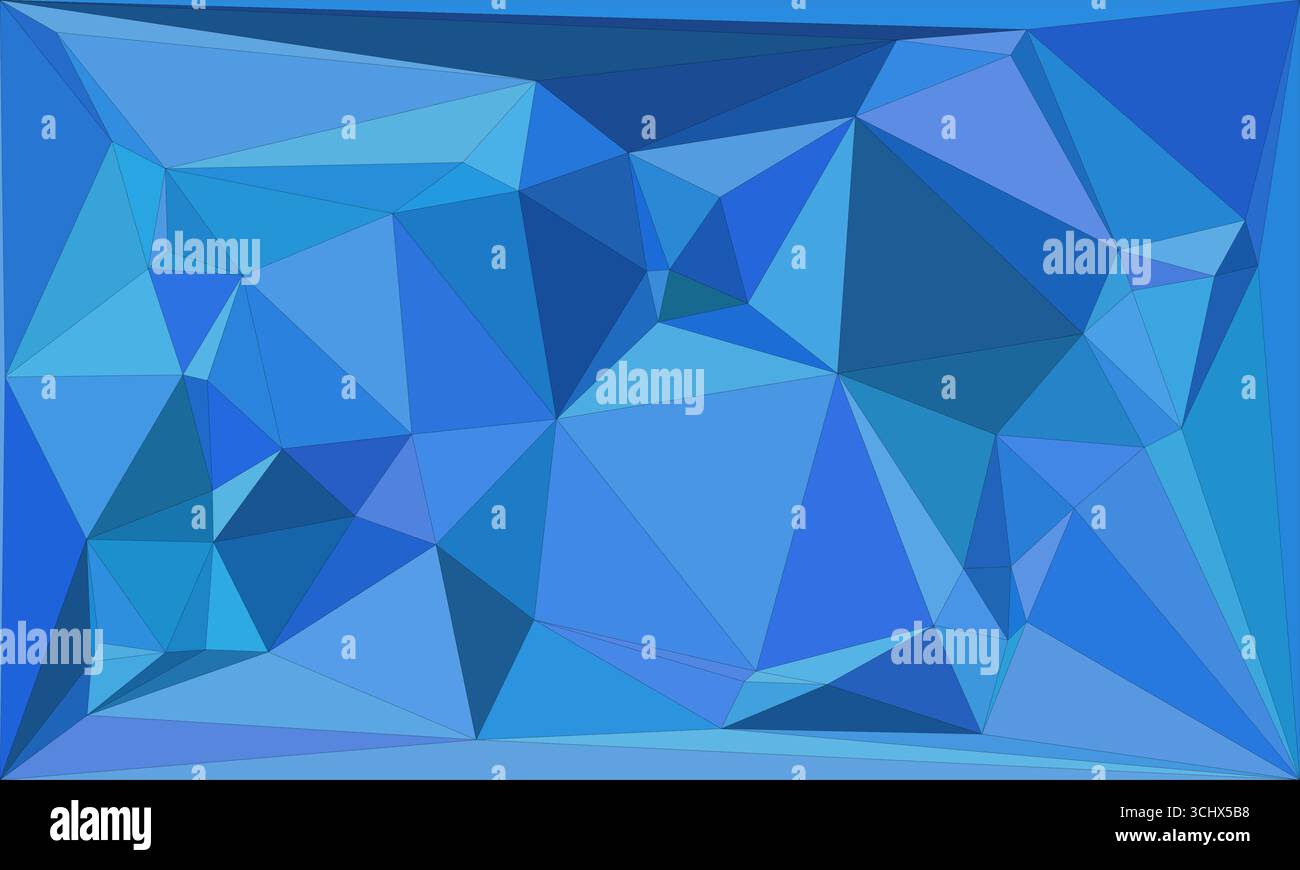 Mosaïque polygonale avec fond géométrique abstrait de couleur dégradé. Conception de fond poly bas. Technologie faible fond poly. Illustration de Vecteur