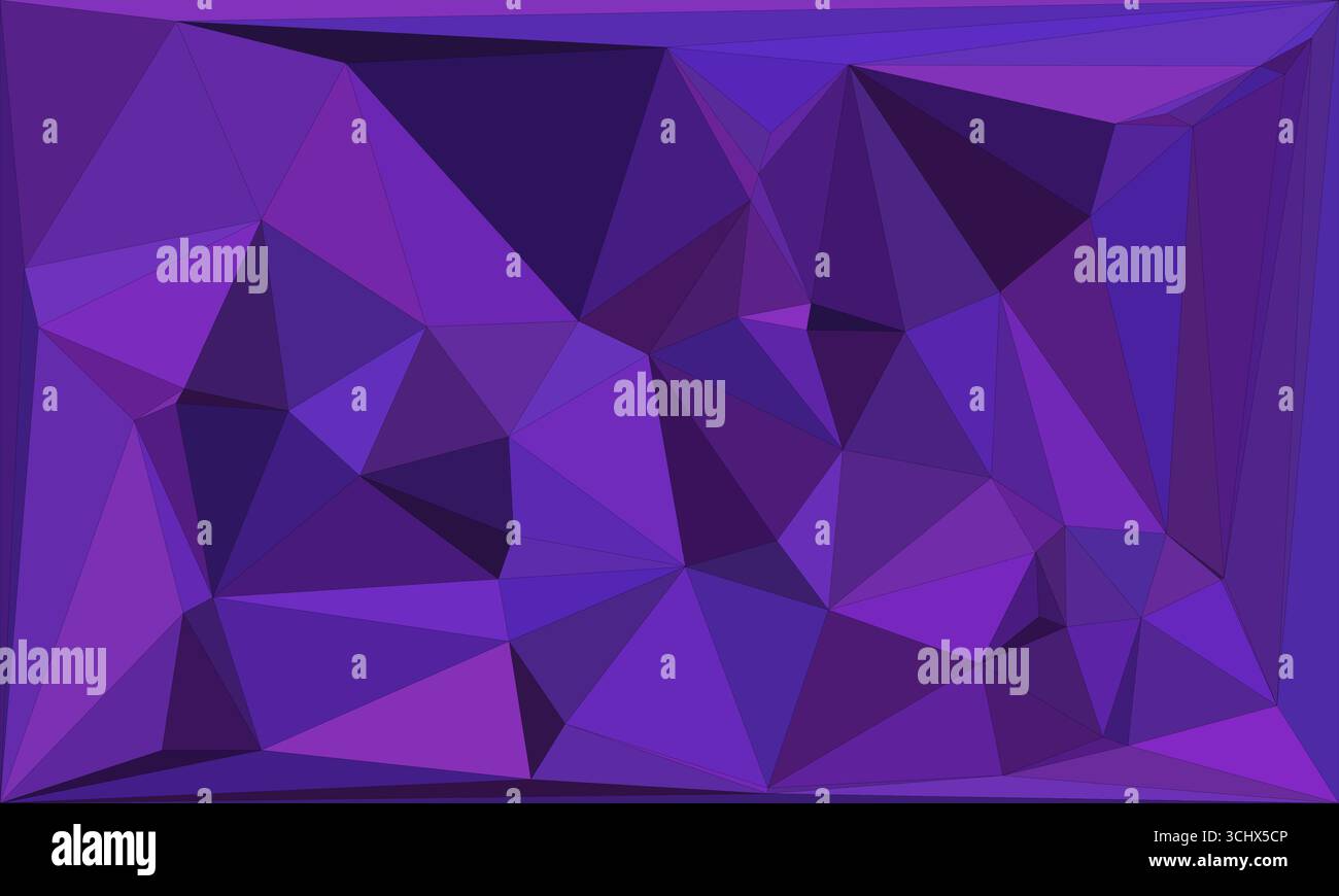 Mosaïque polygonale avec fond géométrique abstrait de couleur dégradé. Conception de fond poly bas. Technologie faible fond poly. Illustration de Vecteur
