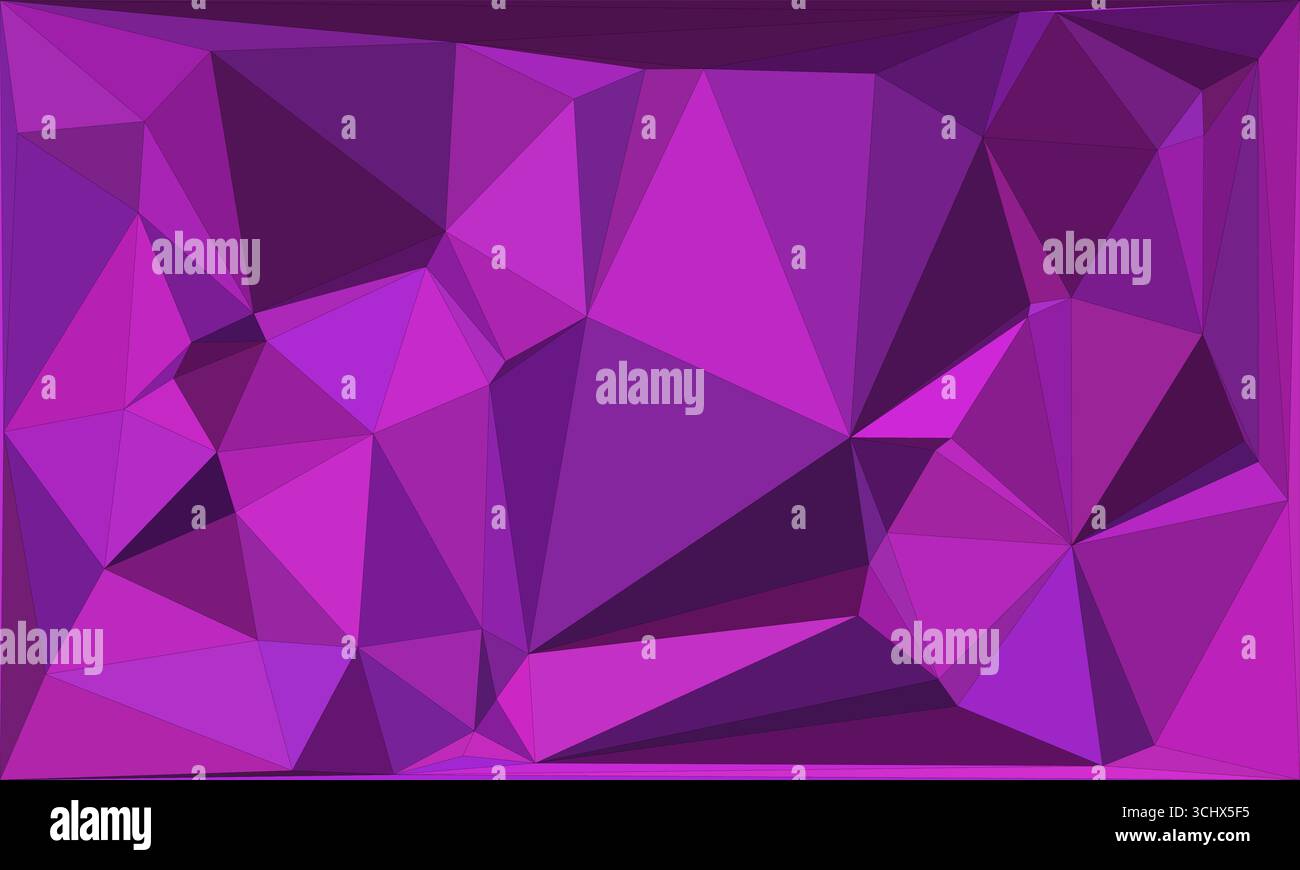 Mosaïque polygonale avec fond géométrique abstrait de couleur dégradé. Conception de fond poly bas. Technologie faible fond poly. Illustration de Vecteur