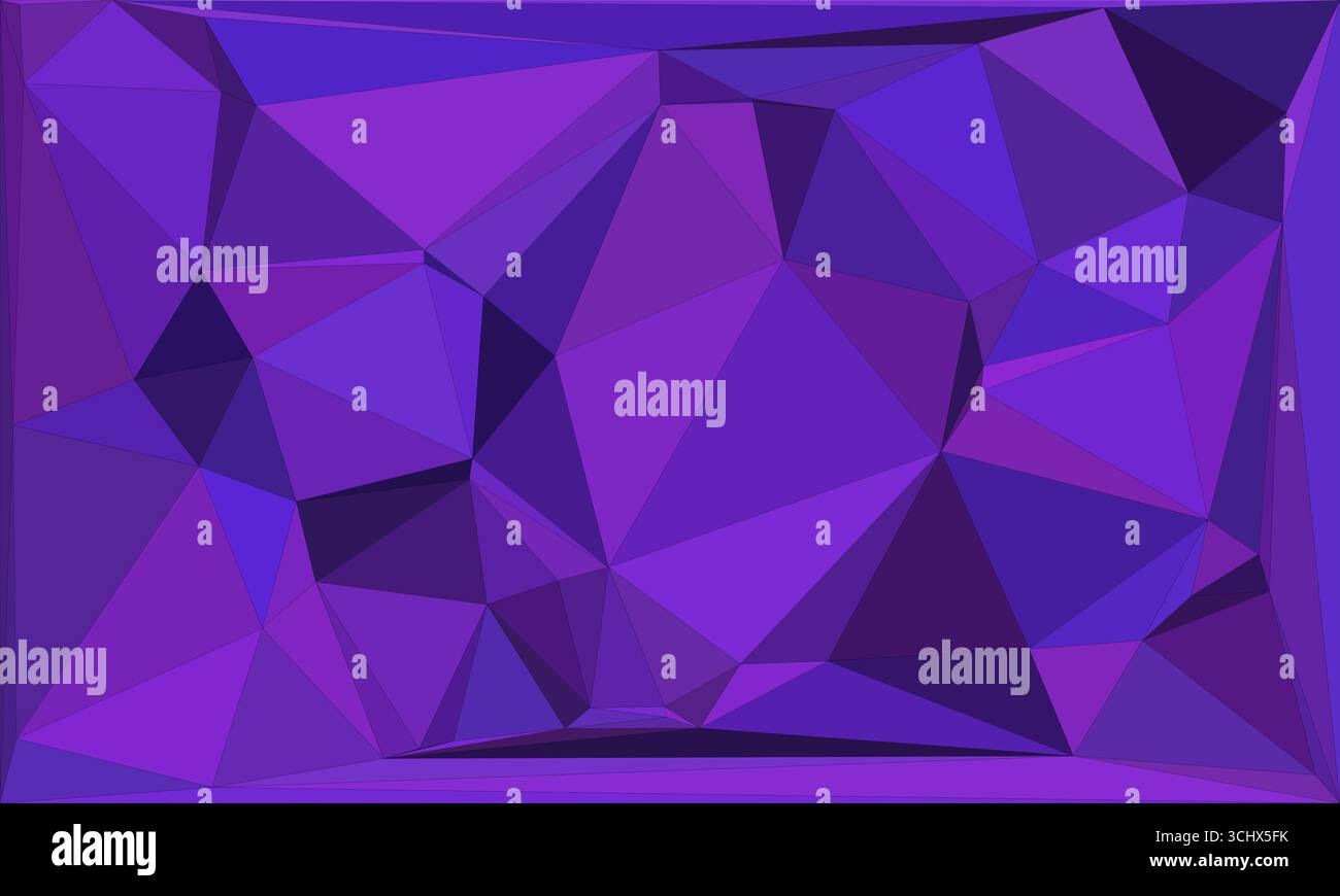 Mosaïque polygonale avec fond géométrique abstrait de couleur dégradé. Conception de fond poly bas. Technologie faible fond poly. Illustration de Vecteur