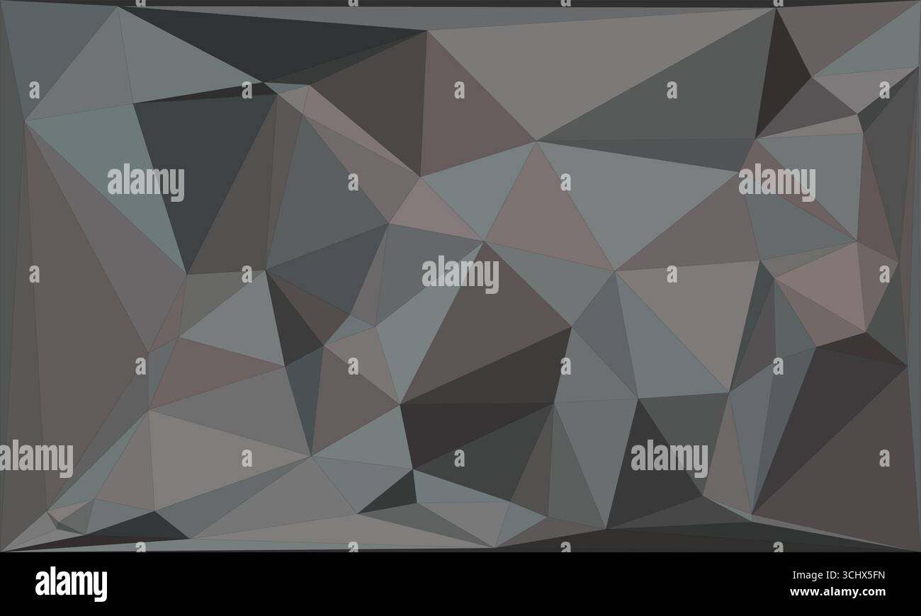 Mosaïque polygonale avec fond géométrique abstrait de couleur dégradé. Conception de fond poly bas. Technologie faible fond poly. Illustration de Vecteur