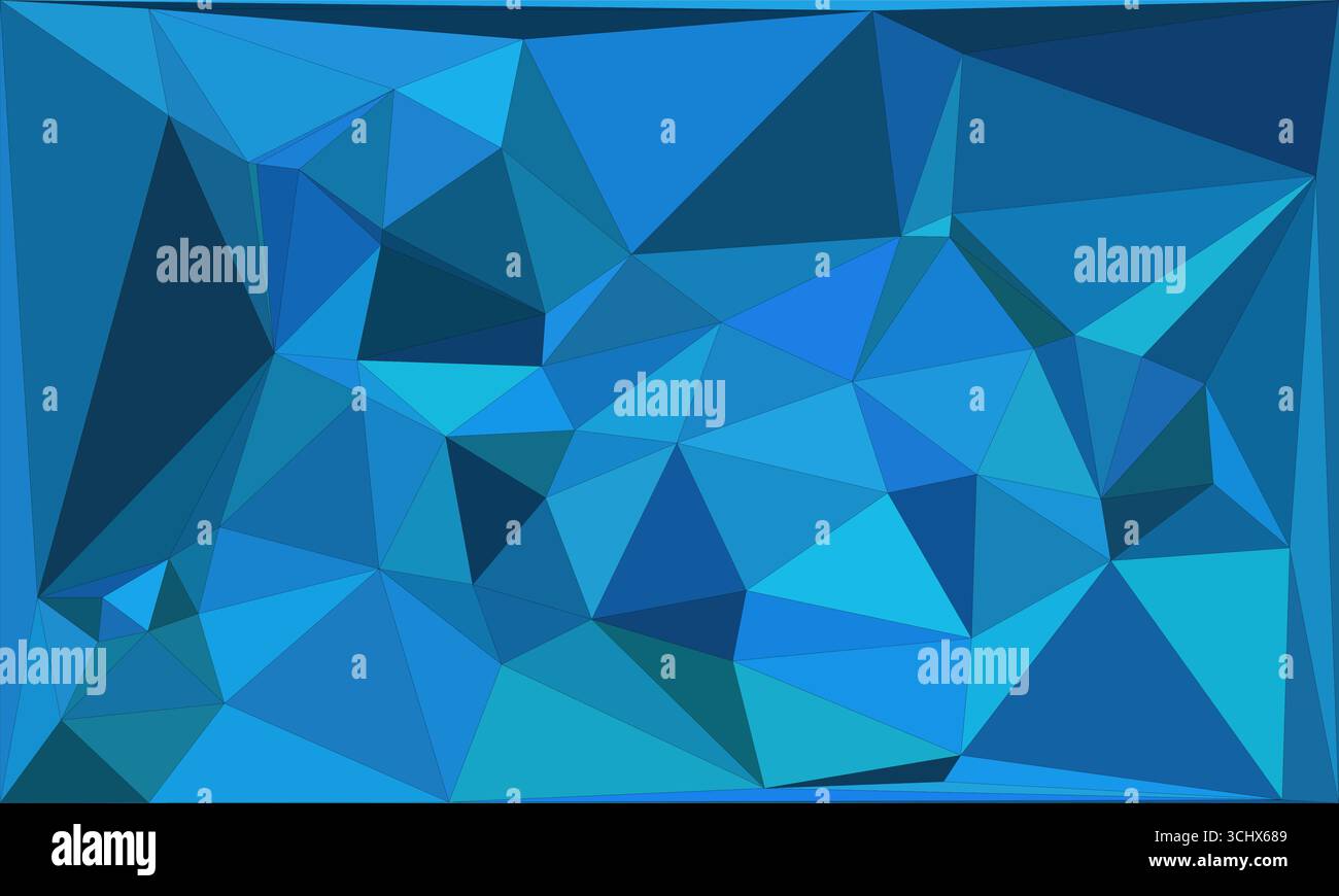 Mosaïque polygonale avec fond géométrique abstrait de couleur dégradé. Conception de fond poly bas. Technologie faible fond poly. Illustration de Vecteur