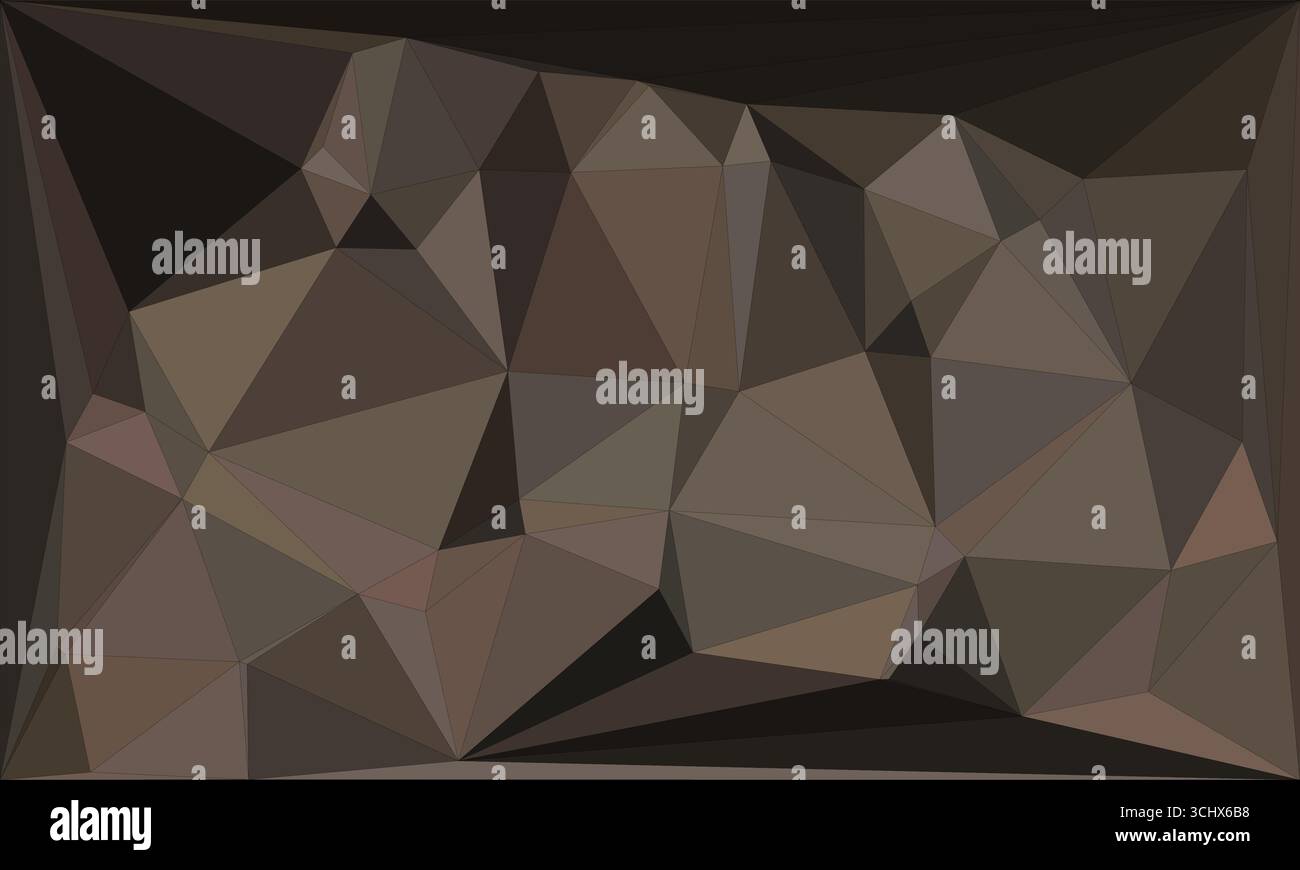 Mosaïque polygonale avec fond géométrique abstrait de couleur dégradé. Conception de fond poly bas. Technologie faible fond poly. Illustration de Vecteur