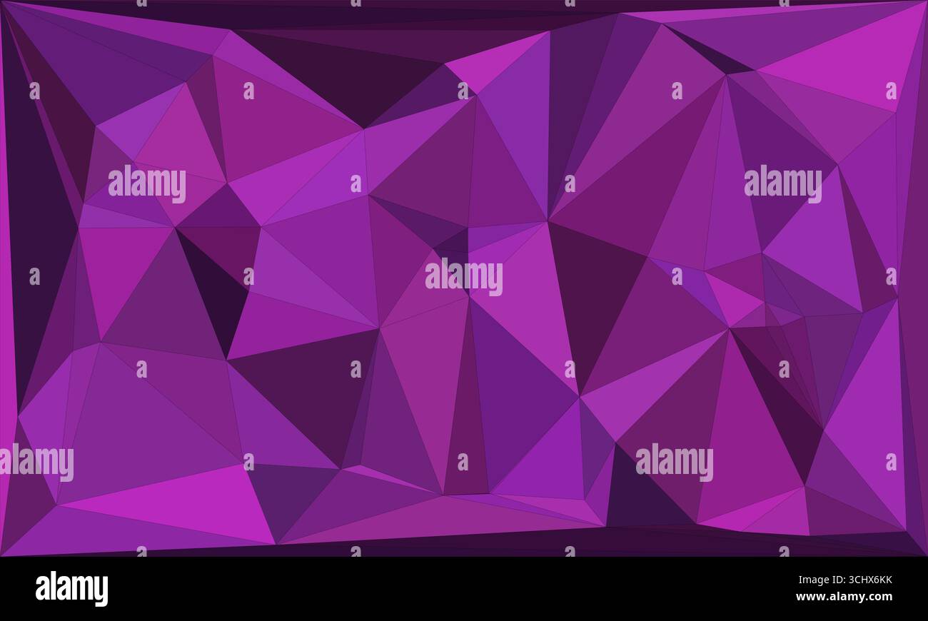 Mosaïque polygonale avec fond géométrique abstrait de couleur dégradé. Conception de fond poly bas. Technologie faible fond poly. Illustration de Vecteur