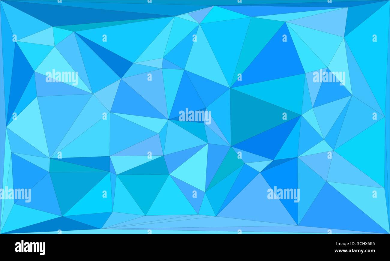 Mosaïque polygonale avec fond géométrique abstrait de couleur dégradé. Conception de fond poly bas. Technologie faible fond poly. Illustration de Vecteur