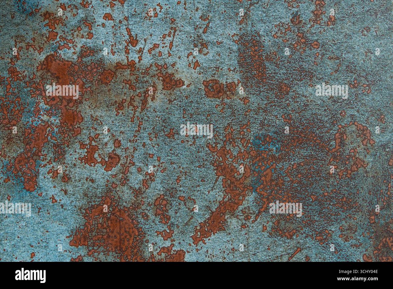 Vieux motif en acier rouillé. Texture métallique rouillée grunge, rouille et fond de feuille métallique oxydée. Vieux panneau de fer métallique. Banque D'Images