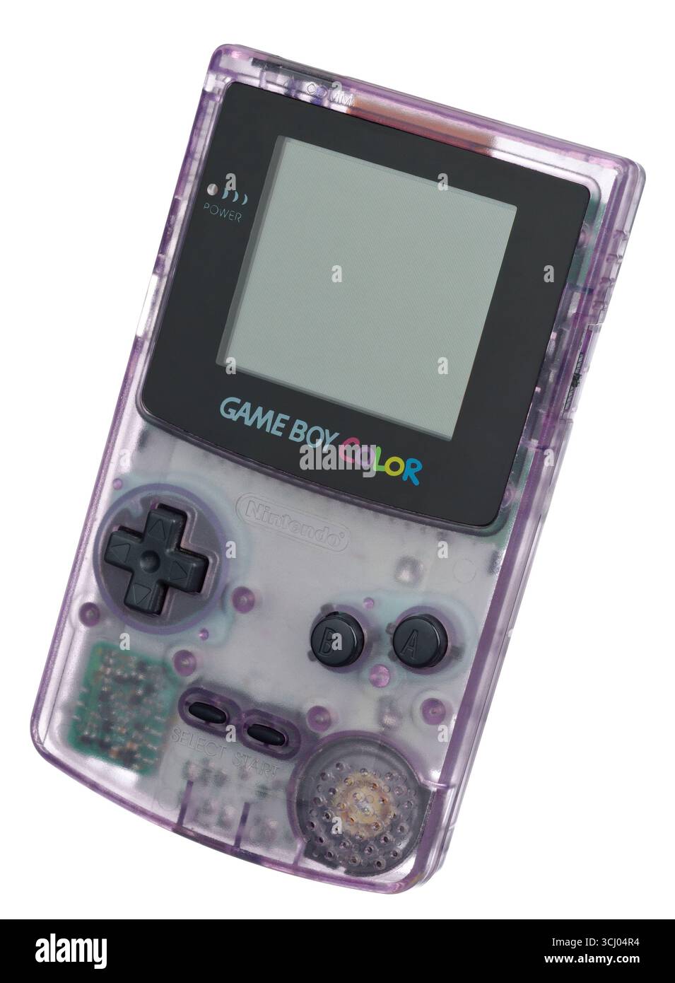 Console de jeux portable Nintendo Game Boy Color 1998. Banque D'Images Console de jeux portable Nintendo Game Boy Color 1998. Banque D'Images