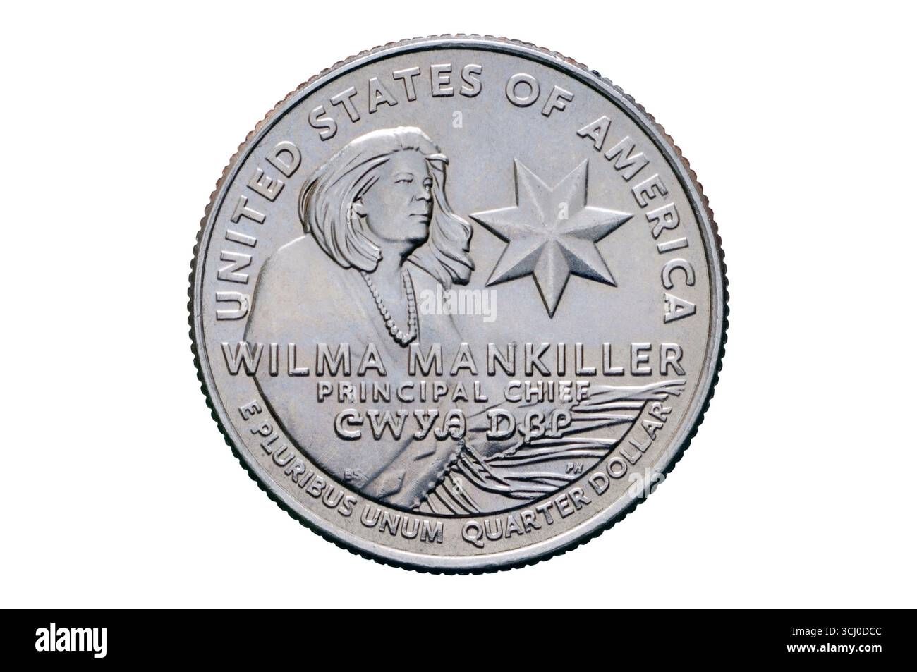 Wilma Mankiller American Women Quarter 25 cents Banque D'Images