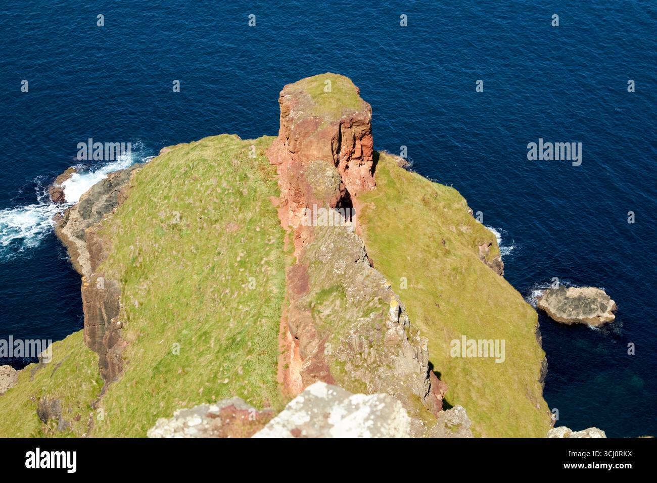 lacada point site des géants naufragant girona causeway causeway coastal route county antrim northern ireland uk Banque D'Images