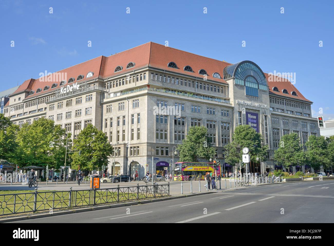 KaDeWe, Tauentzienstraße, Schöneberg, Berlin, Deutschland Banque D'Images