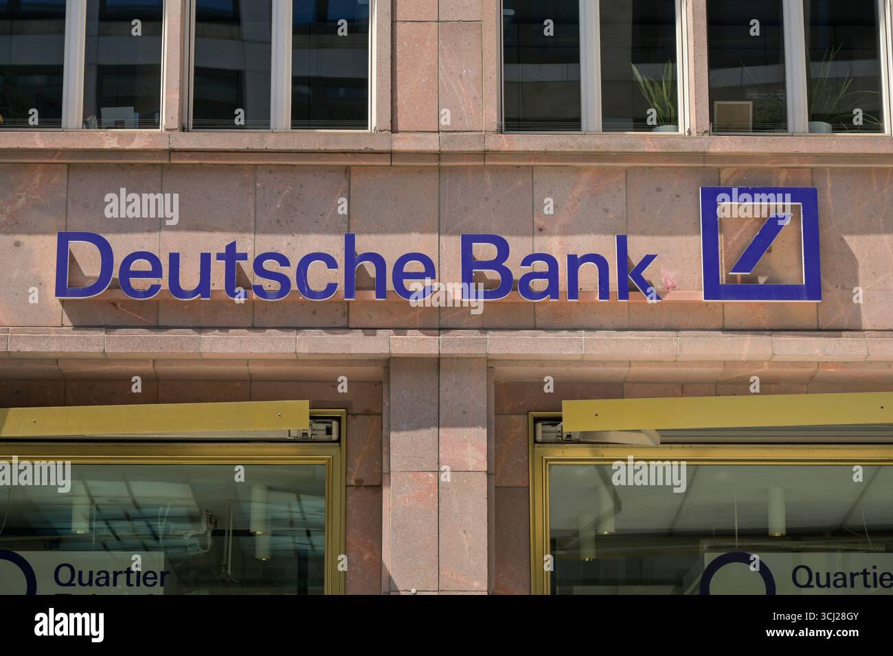 Filiale Deutsche Bank, Friedrichstraße, Mitte, Berlin, Deutschland Banque D'Images