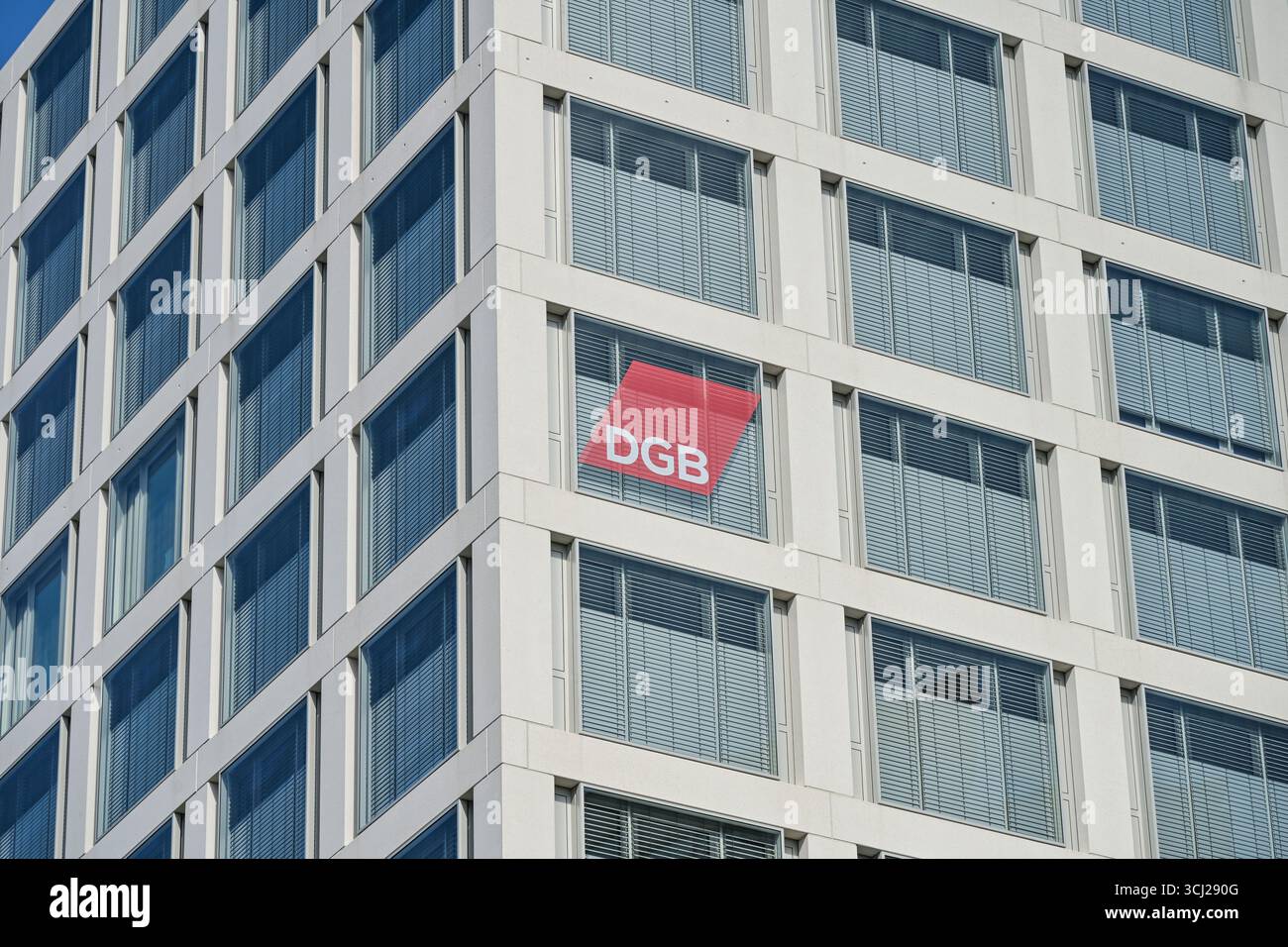 DGB Berlin-Brandenburg und Bundesvorstand, Hans-Böckler-Haus, Keithstraße, Schöneberg, Tempelhof-Schöneberg, Berlin, Deutschland Banque D'Images