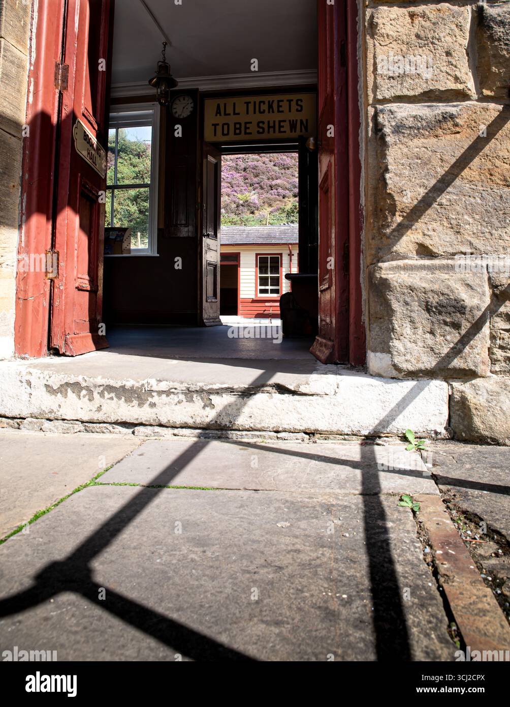 Gare de Goathland sur le North York Moors Railway Banque D'Images
