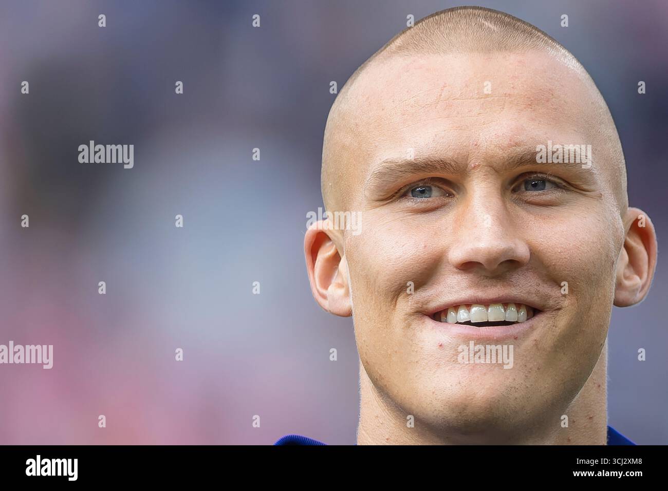 Oslo, Norvège 4 septembre 2025 Leo Ostgard, de Norvège et de Gênes, lors du match amical international entre la Norvège et la Finlande qui s'est tenu au stade Ullevaal à Oslo, Norvège. Crédit : Nigel Waldron/Alamy Live News Banque D'Images