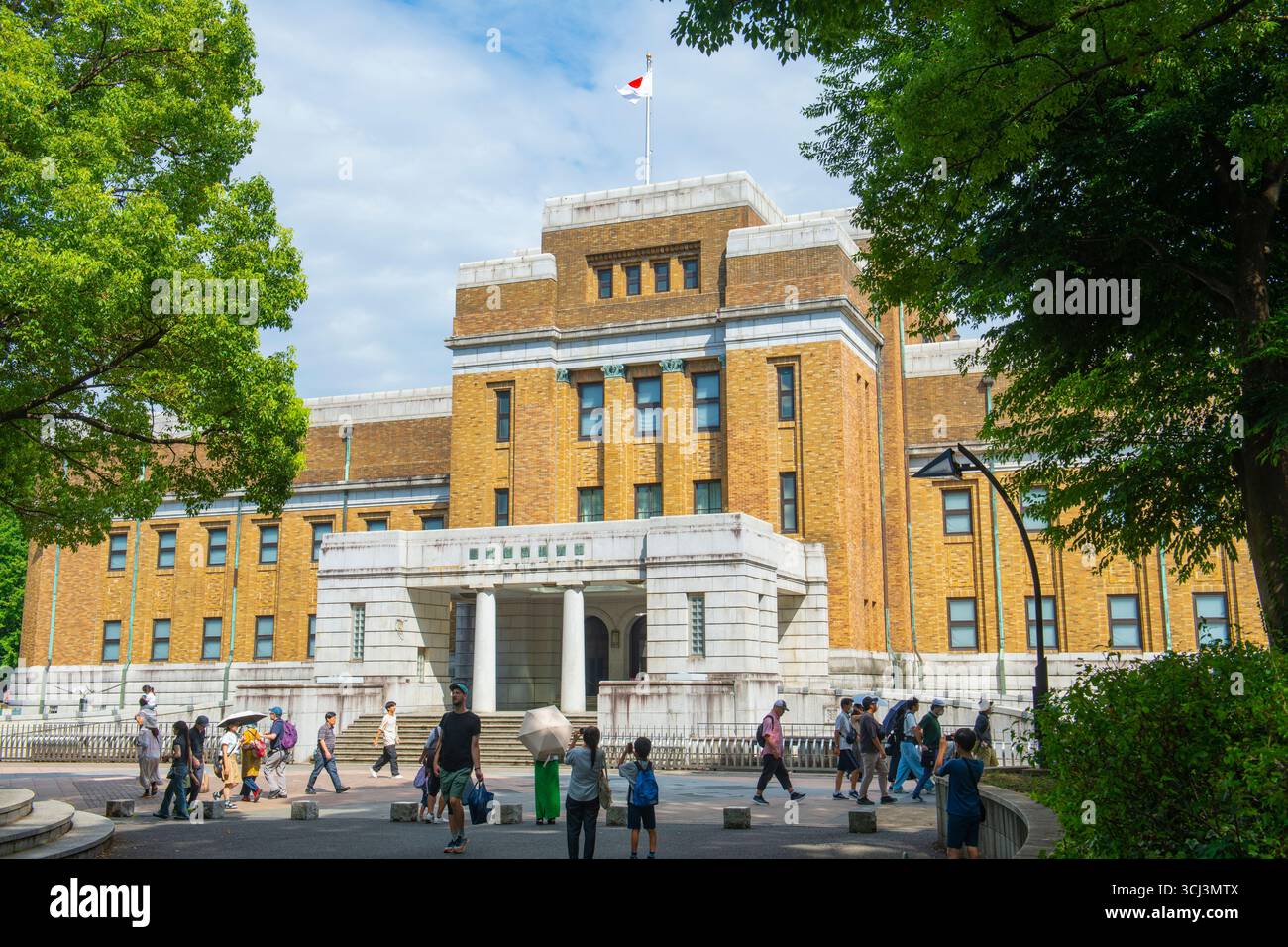 Musée national de la nature et des Sciences est situé dans le parc Ueno à Taito, Tokyo, Japon. Banque D'Images