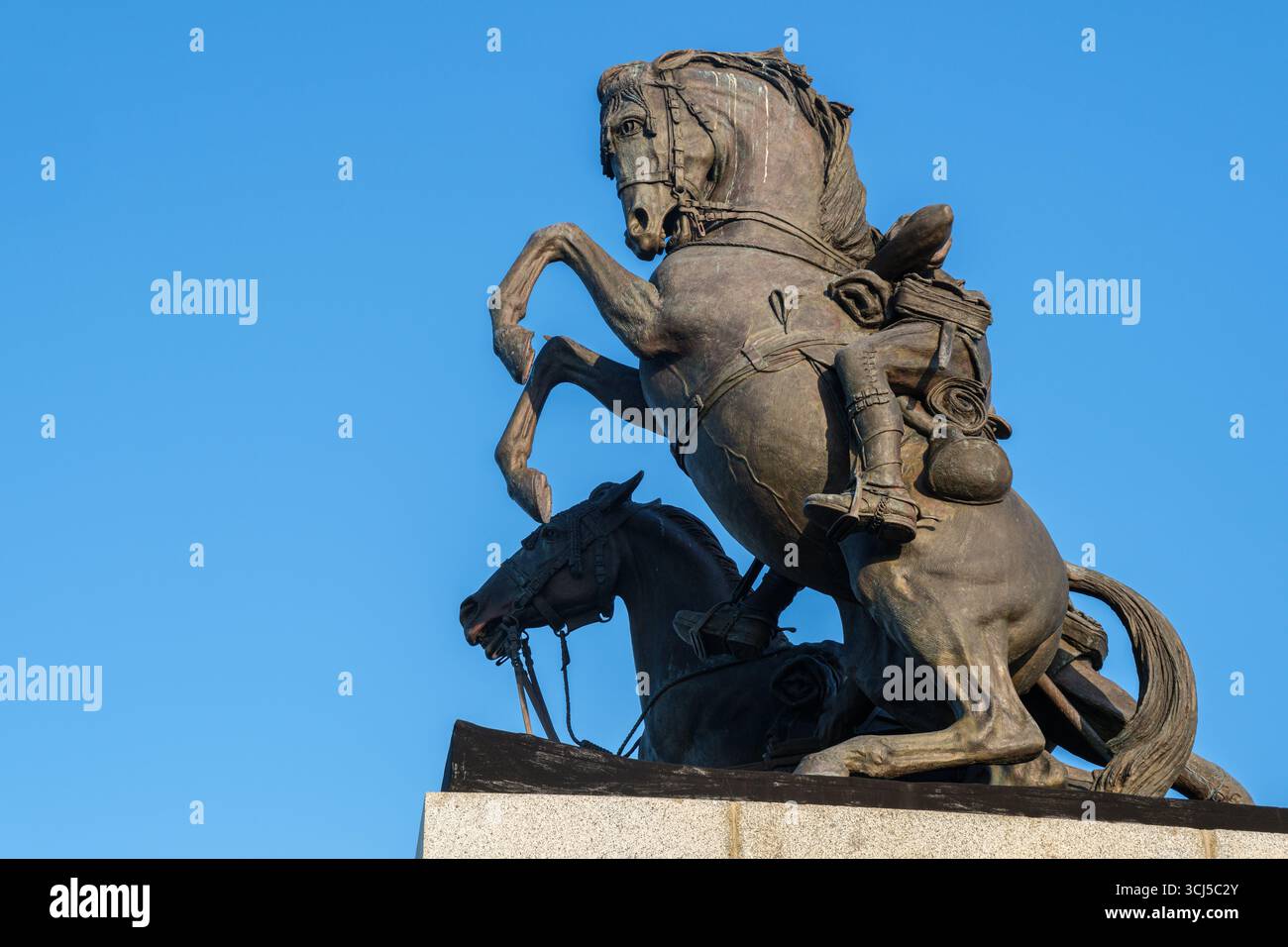 Le Desert Mounted corps Memorial, Mount Clarence, Albany, Australie occidentale Banque D'Images