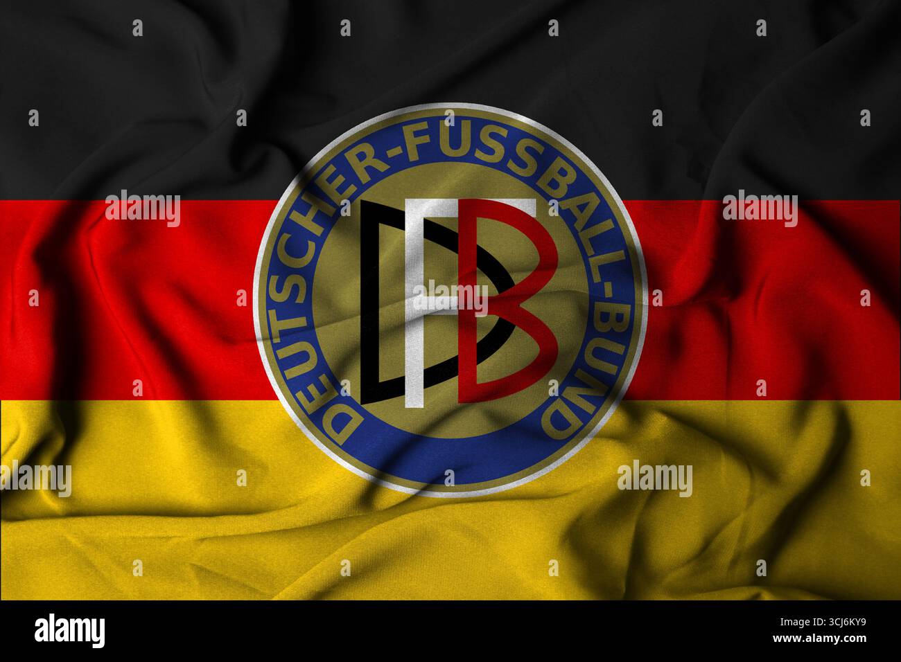 Fanion De Football Allemand Original – DFB – Collection Stades Européens