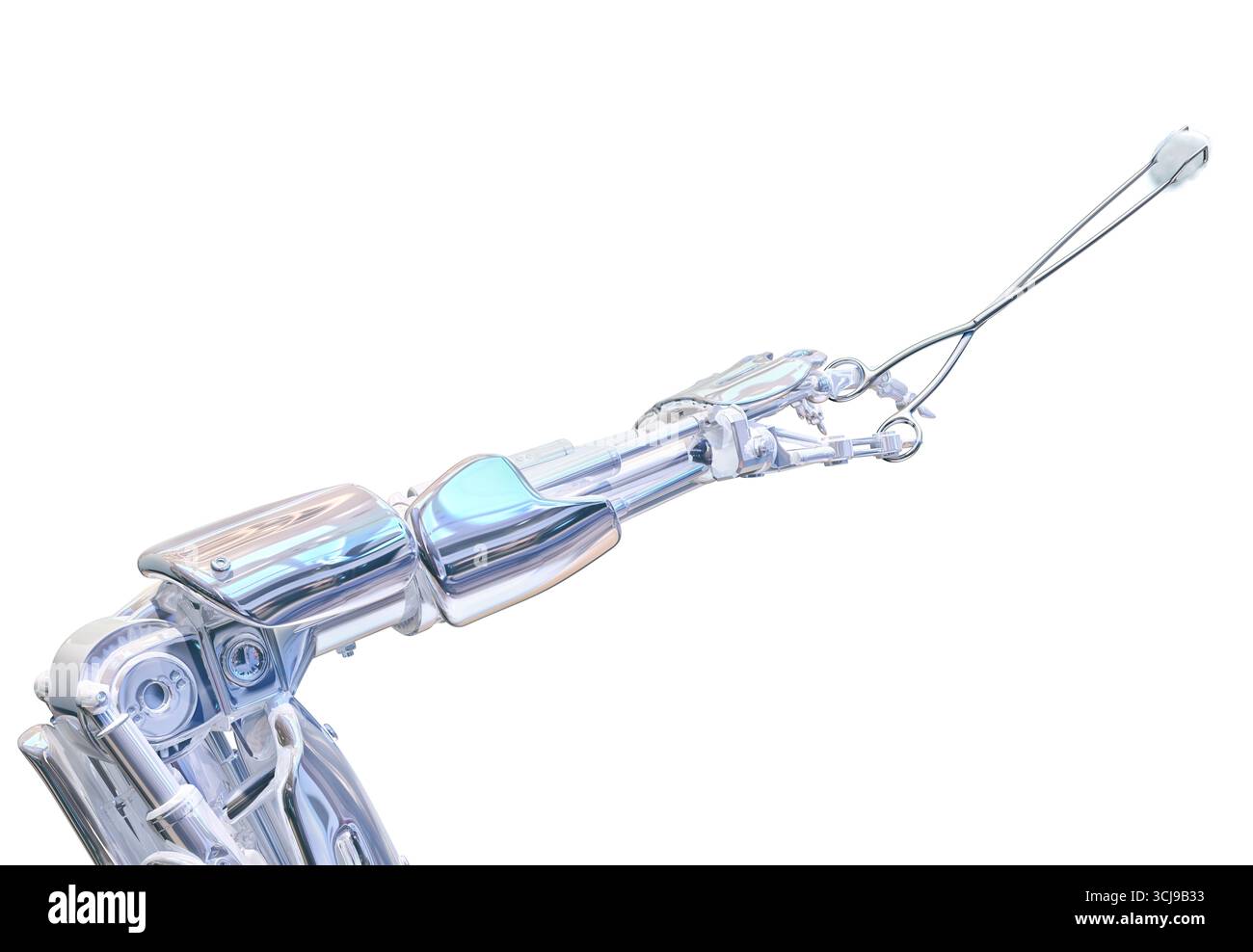 Robot chirurgien, illustration conceptuelle. Banque D'Images