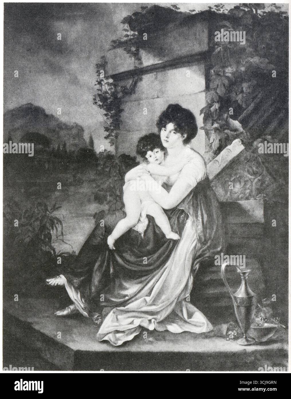 Marie Narychkine, maitresse d'Alexandre Ier Banque D'Images