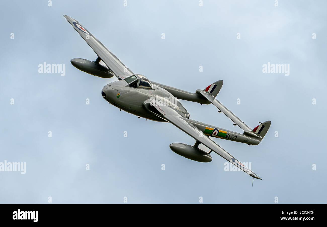 De Havilland DH.100 Vampire Banque D'Images