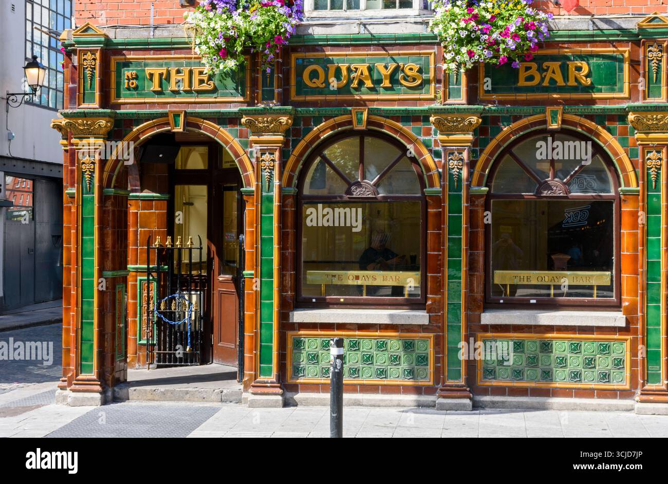 The Quays Bar, quartier Temple Bar, Dublin, Irlande Banque D'Images