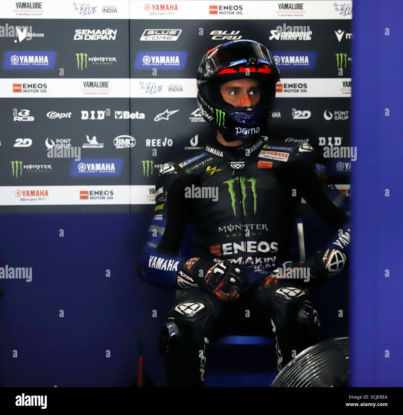 Sabadell, Barcelone, Espagne. 6 septembre 2025. Montmelo Espagne 06 septembre 2025 Alex Rins (42 ESP Yamaha) lors de la course de sprint au Grand Prix MotoGP de Catalogne 2025 à Montmelo Espagne le 06 septembre 2025 (image crédit : © Xavi Urgeles/ZUMA Press Wire) USAGE ÉDITORIAL SEULEMENT ! Non destiné à UN USAGE commercial ! Crédit : ZUMA Press, Inc/Alamy Live News Banque D'Images