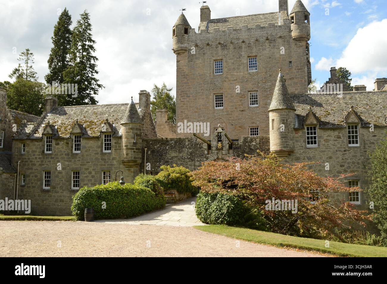Il participe au château de Cawder en Écosse le 2025 août Banque D'Images