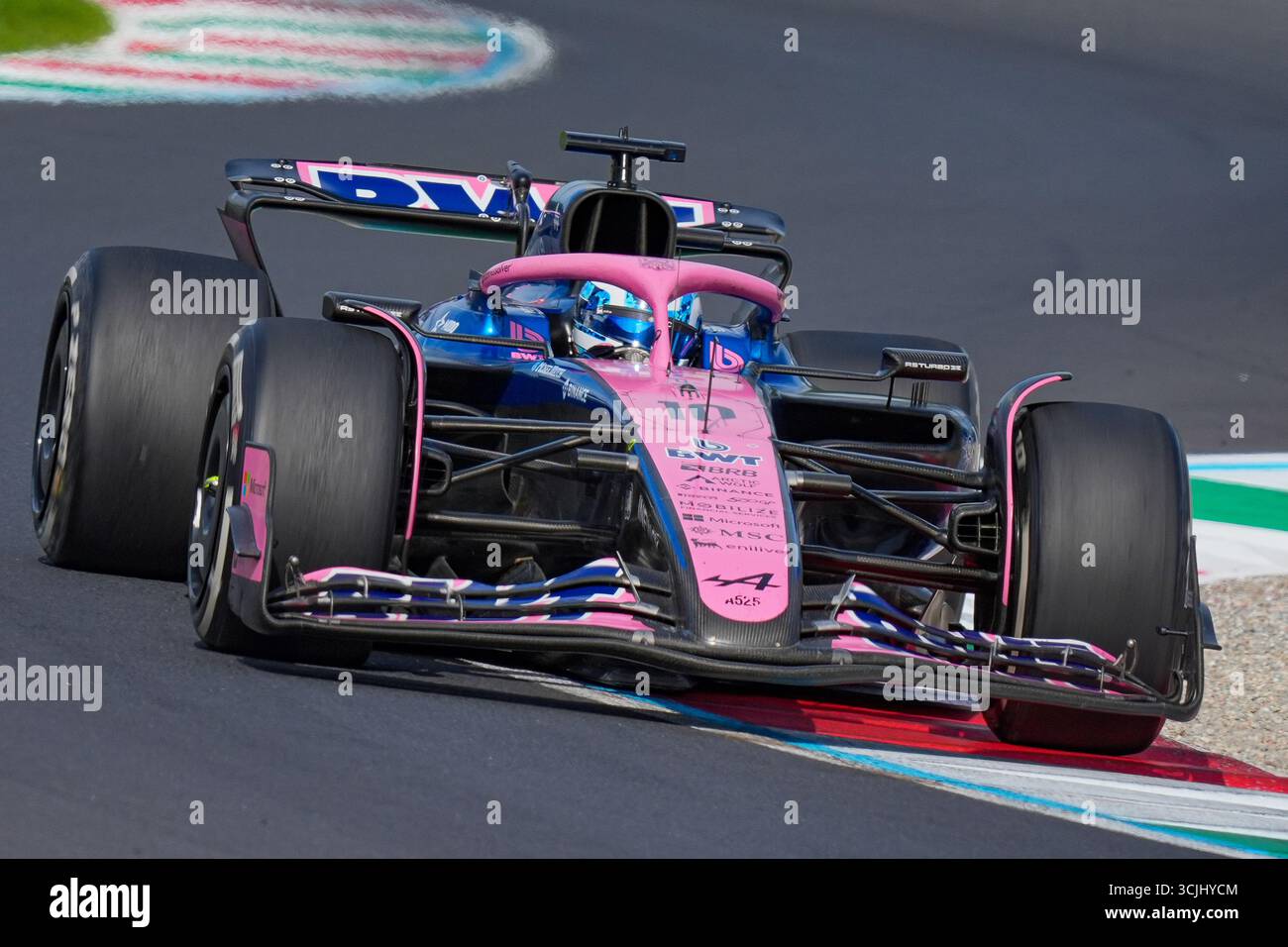 Monza, Italie. 07 septembre 2025. Pierre Gasly, de France, pilotant la BWT Alpine F1 Team A525 lors de la course de formule 1 PIRELLI Gran Premio d'Italia 2025, 16e manche du Championnat du monde FIA de formule 1 2025, le 7 septembre 2025 sur l'Autodromo Nazionale Monza, à Monza, en Italie. Crédit : Luca Rossini/Alamy Live News crédit : Luca Rossini/Alamy Live News Banque D'Images
